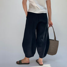 Load image into Gallery viewer, Bryn Walker | Linen Oliver Pant in Black
