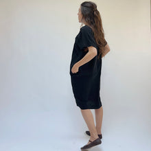 Load image into Gallery viewer, Uzi | Vali Dress in Black Cupro
