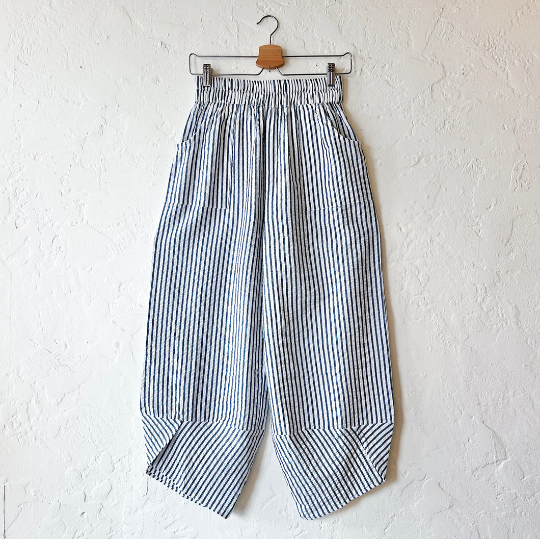 Tulip | Roxanne Pant in Peri White Stripe