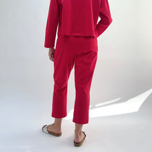 Load image into Gallery viewer, Pacific Cotton | Sunday Pant in Kirsch
