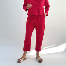 Load image into Gallery viewer, Pacific Cotton | Sunday Pant in Kirsch
