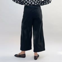 Load image into Gallery viewer, Baci | Cotton Dart Hem Trousers in Black
