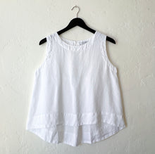 Load image into Gallery viewer, Cut Loose | Hi-Low Tank in White
