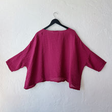 Load image into Gallery viewer, Cut Loose | Parachute Crop Top in Rhubarb
