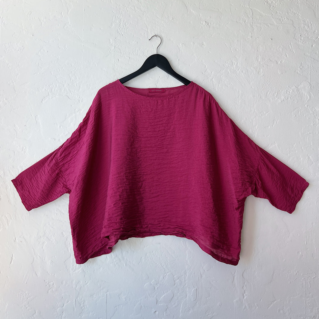 Cut Loose | Parachute Crop Top in Rhubarb