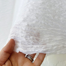 Load image into Gallery viewer, Cut Loose | Parachute Crop Top in White
