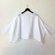 Load image into Gallery viewer, Cut Loose | Parachute Crop Top in White
