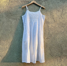 Load image into Gallery viewer, Longer Embroidered Bib Chemise
