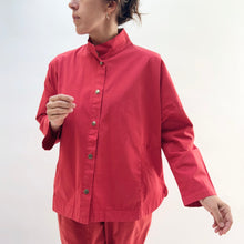 Load image into Gallery viewer, Eleven Stitch | Stand Collar Jacket in Red Label

