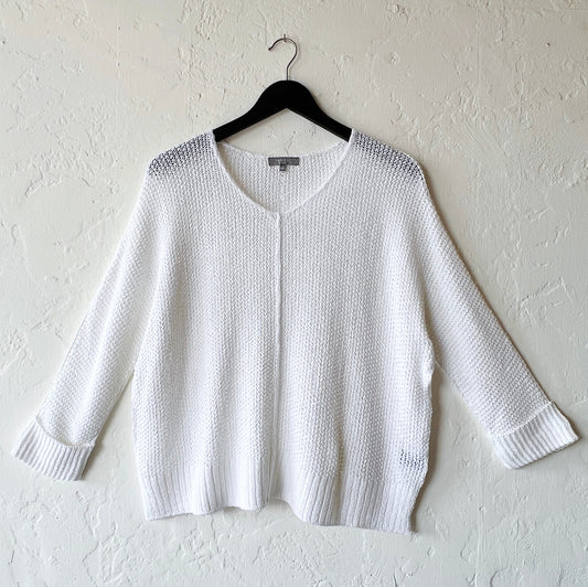 Habitat | Step Into Spring Pullover in White