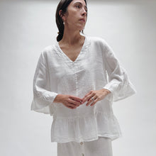 Load image into Gallery viewer, Bryn Walker | Linen Layla Tunic in White
