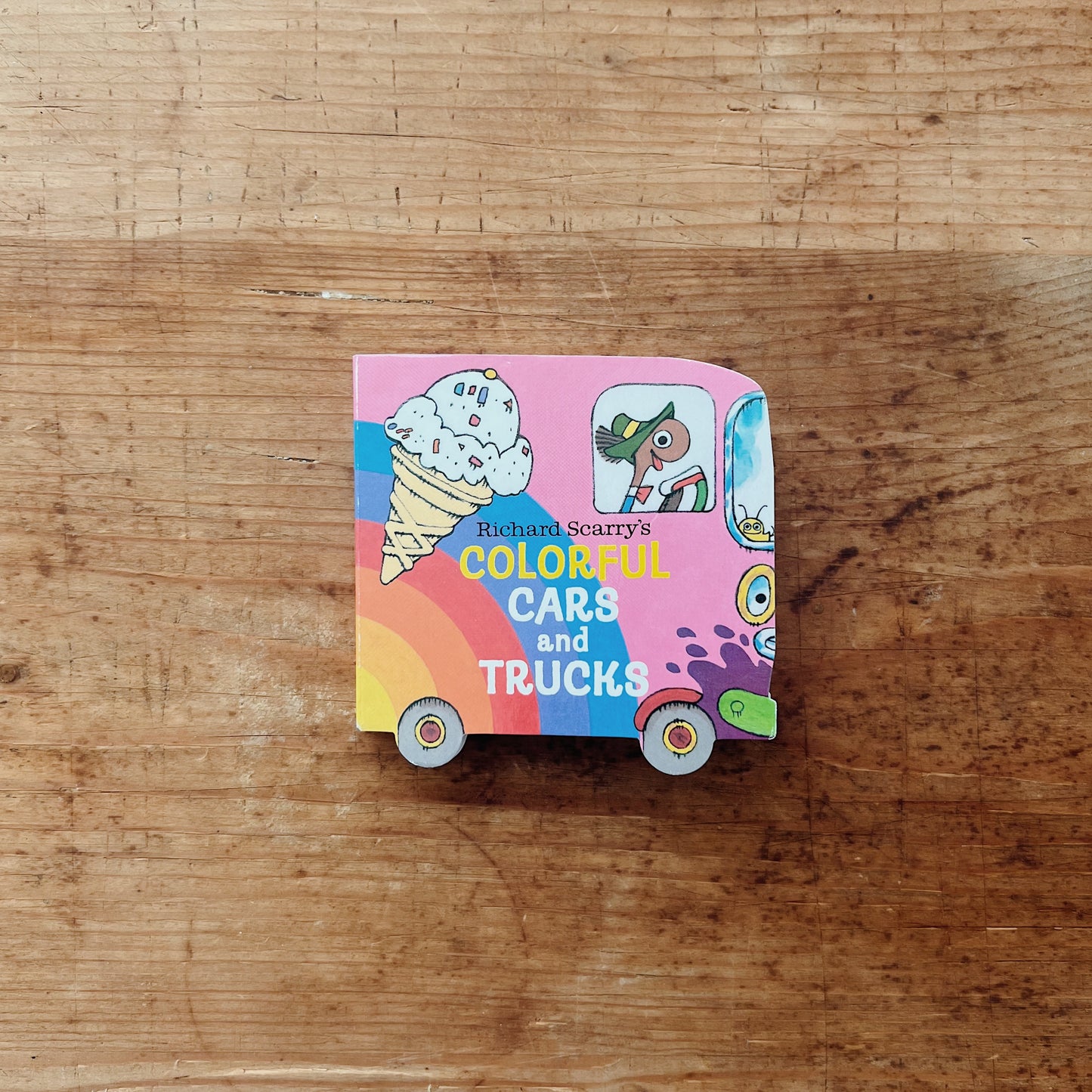 Colorful Cars and Trucks
