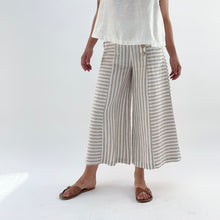 Load image into Gallery viewer, Yuvita | Sailor Pant in Beige Stripes
