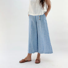 Load image into Gallery viewer, Yuvita | Sailor Pant in Blue Stripes
