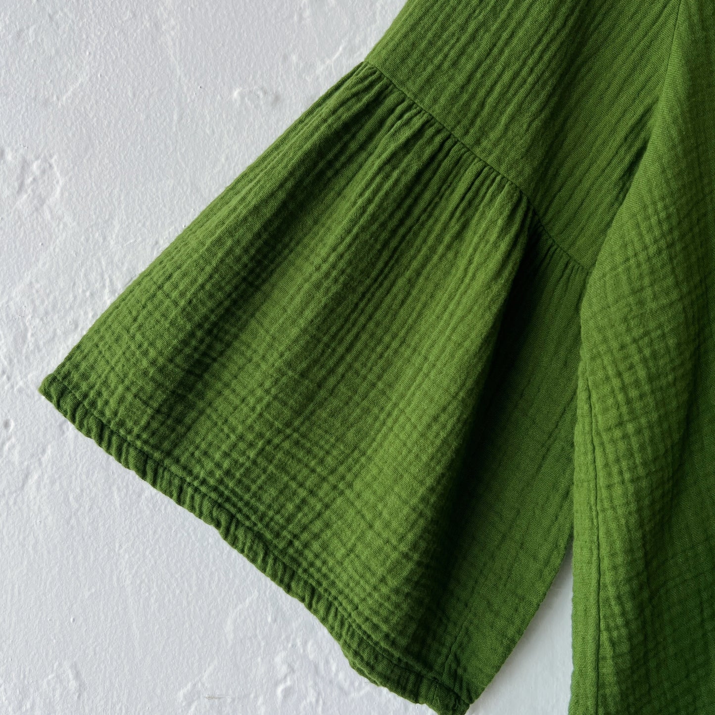 Bryn Walker | Cotton Gauze Frida Top in Oregano