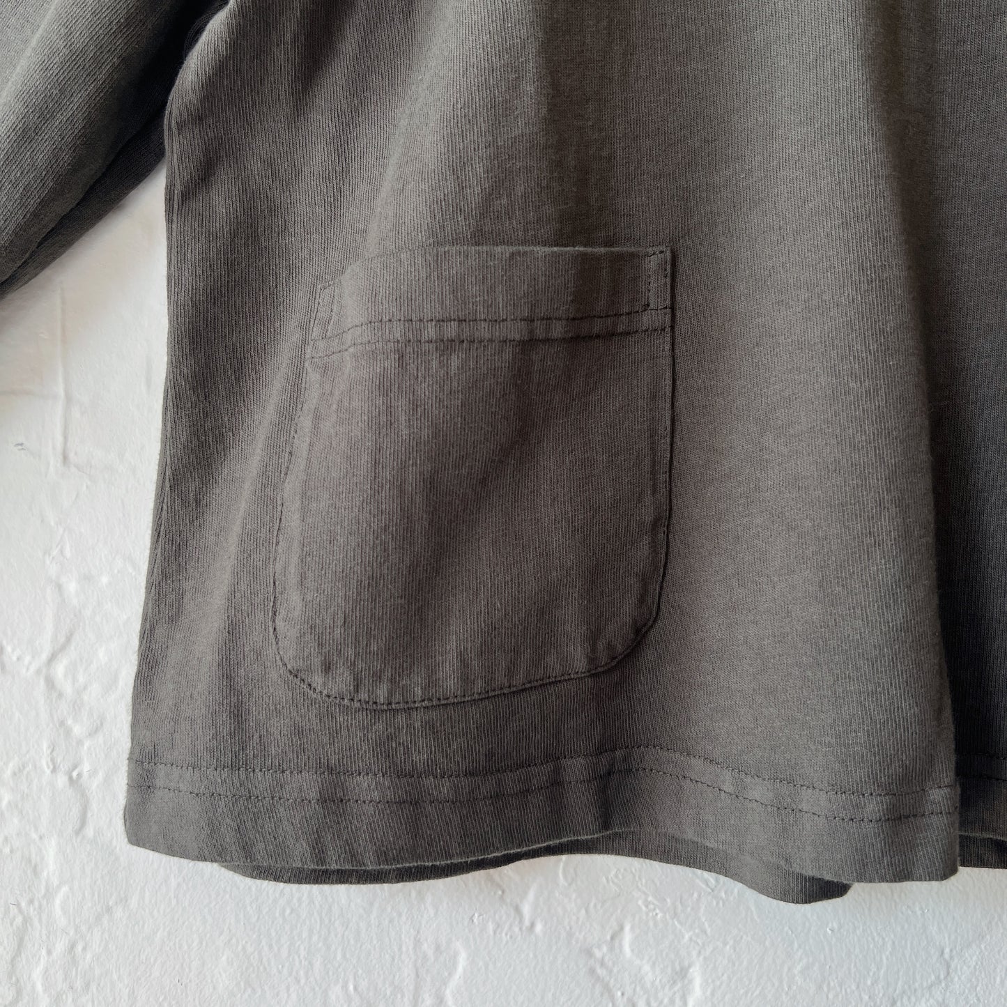 Pacific Cotton | Boxy Shirt in Kelp