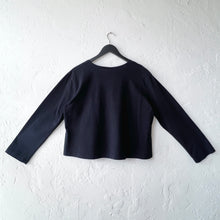 Load image into Gallery viewer, Pacific Cotton | Boxy Shirt in Black

