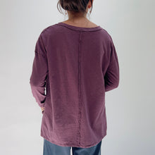 Load image into Gallery viewer, Cut Loose | Deep V Pocket Top in Cinnabark

