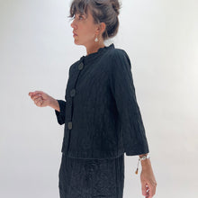 Load image into Gallery viewer, Olivia by Habitat | Perfect Plisse Socialite Jacket in Black
