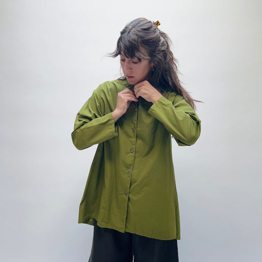 Mirren Button Down in Gremolata