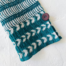 Load image into Gallery viewer, Habitat | Mixed Batik Hidden Placket Shirt in Juniper
