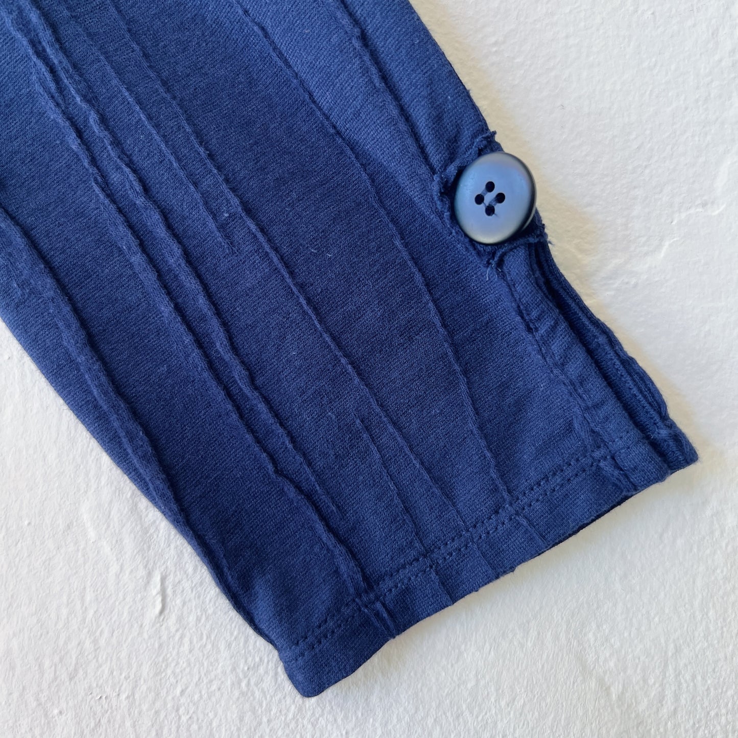 Steady Stream Button Back in Navy