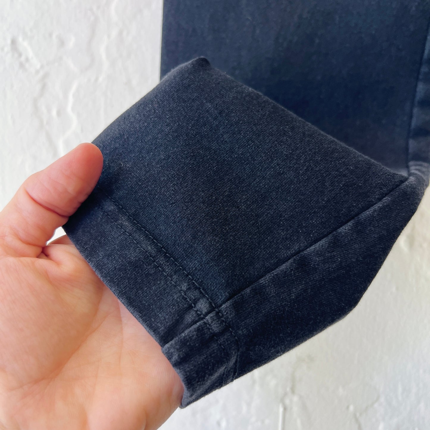 Habitat | Stonewash Cotton Spun Easy Pant in Black