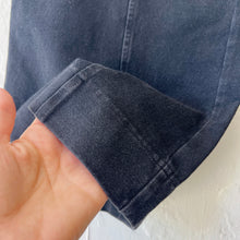 Load image into Gallery viewer, Habitat | Stonewash Cotton Spun Angle Pocket Flood Pant in Black
