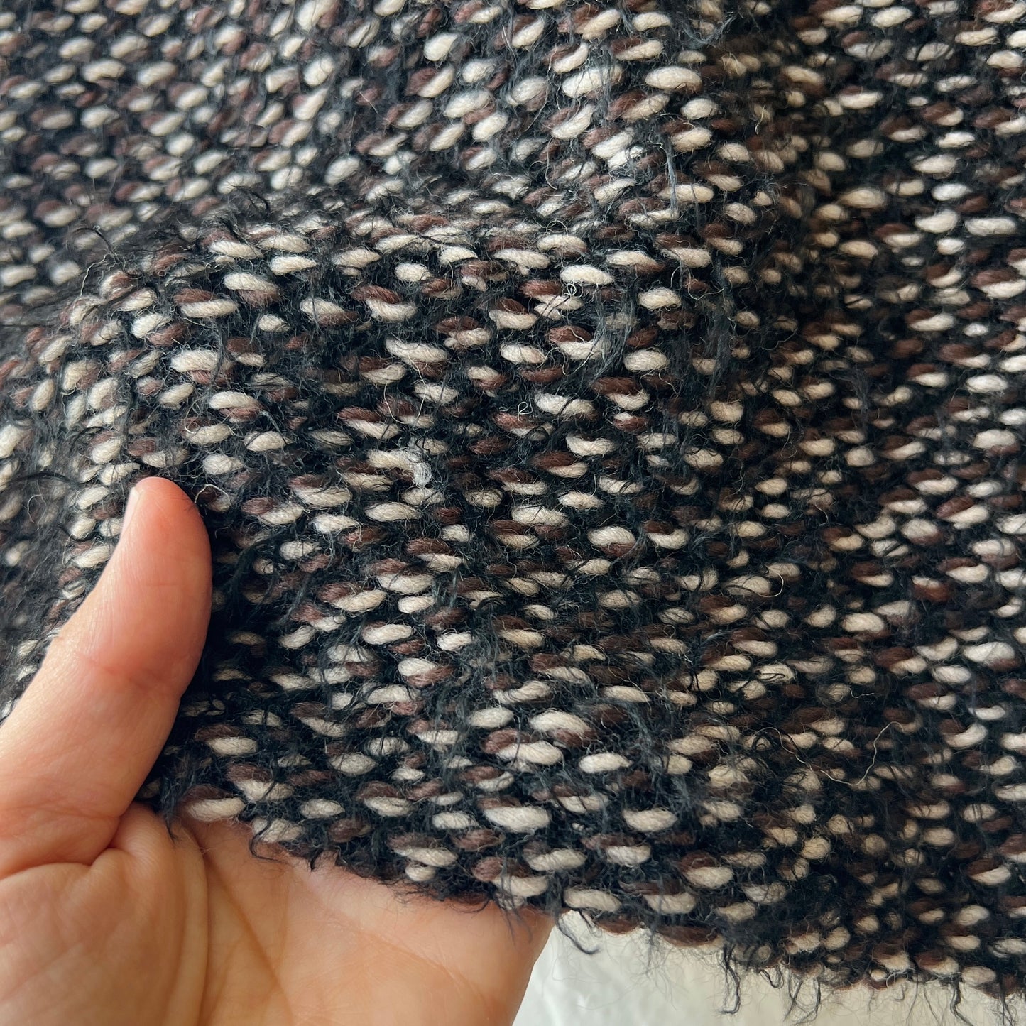 Bess Sweater Vest in Nero Knit