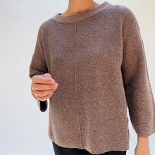 Load image into Gallery viewer, Olivia by Habitat | Fireside Heather Pullover in Coffee
