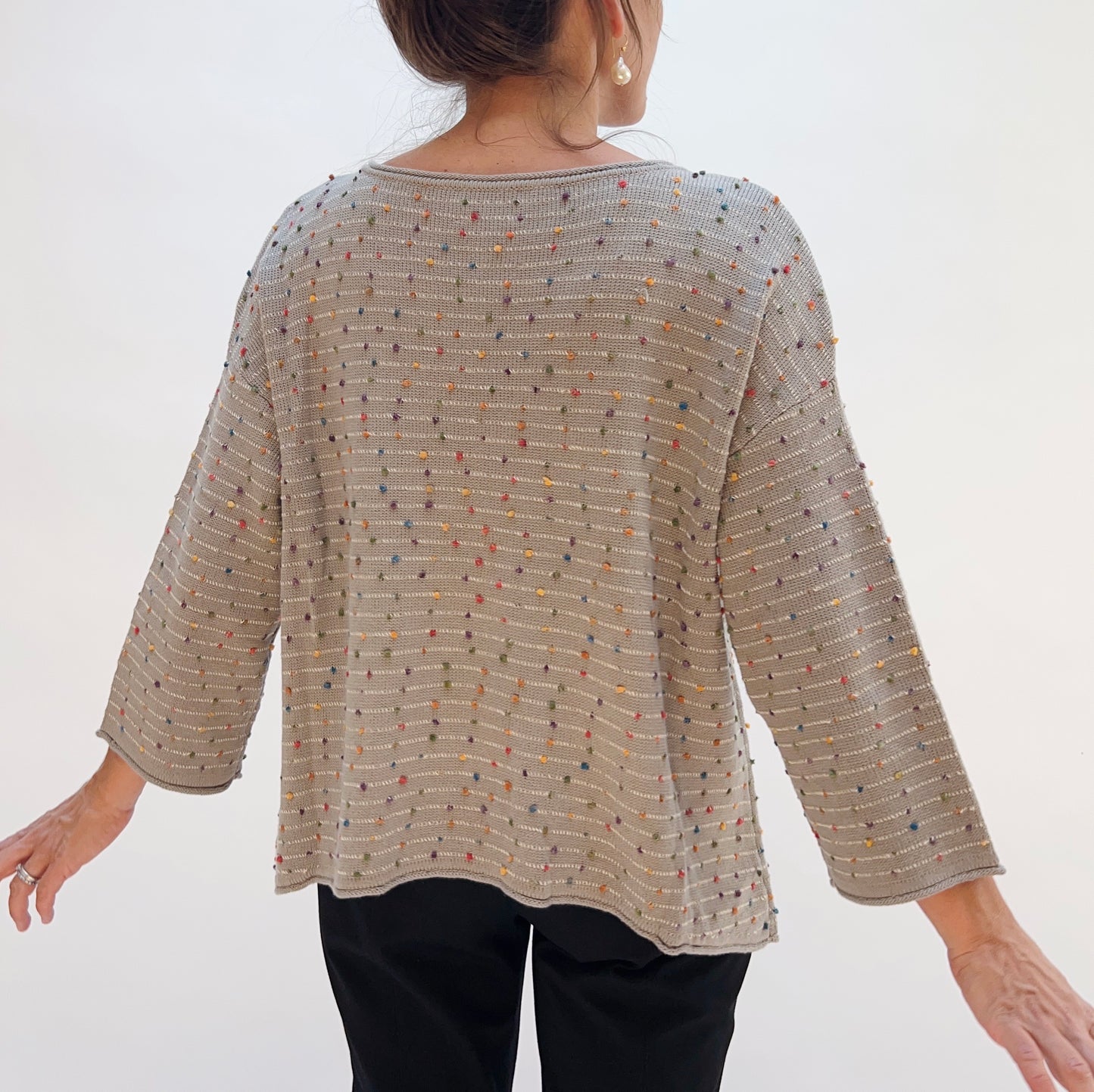 Habitat | Mini Dot City Lights Pullover in Rockridge