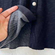 Load image into Gallery viewer, North Star Base | Snap Front Cardigan in Black
