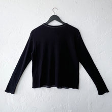 Load image into Gallery viewer, North Star Base | Snap Front Cardigan in Black

