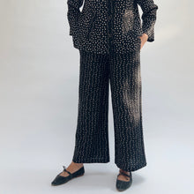 Load image into Gallery viewer, Habitat | Express Dot Mix Wide Leg Pant in Black

