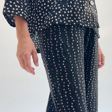 Load image into Gallery viewer, Habitat | Express Dot Mix Wide Leg Pant in Black
