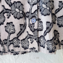 Load image into Gallery viewer, Habitat | Floral Jacquard Romance Shirt in Dove
