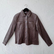 Load image into Gallery viewer, Habitat | Rustic Stretch Cord Boyfriend Jacket in Truffle
