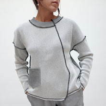 Load image into Gallery viewer, Habitat | Inside Out Pullover in Winter White
