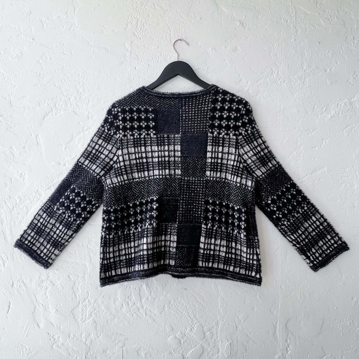 Habitat | Plaid Patchwork Cardigan