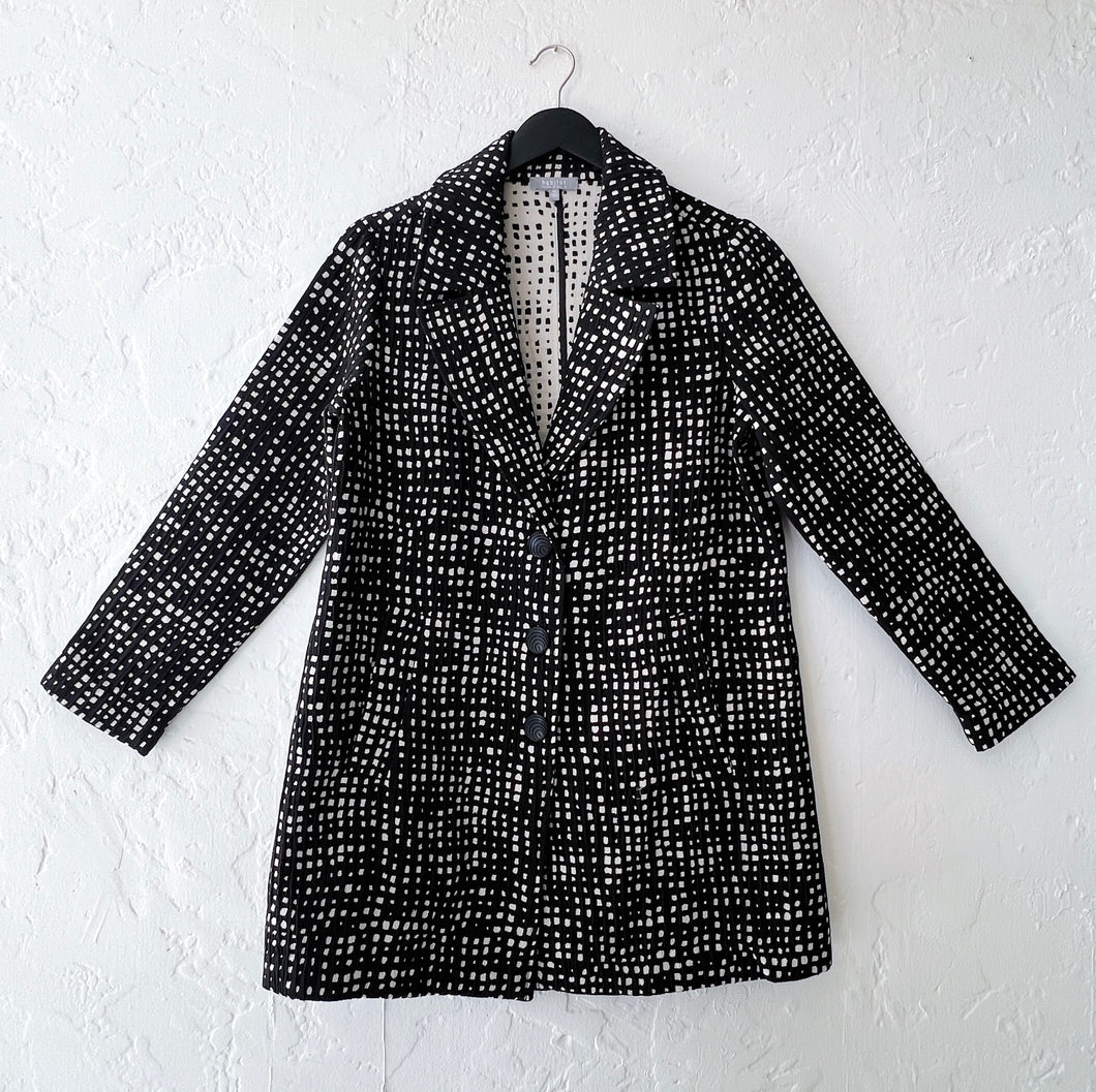 Habitat | Autumn Check Paris Car Coat