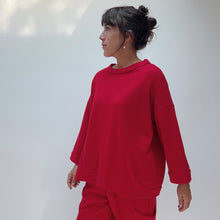 Load image into Gallery viewer, Bryn Walker | Alden Fleece Sweatshirt in Jester
