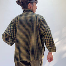 Load image into Gallery viewer, Eleven Stitch | Small Check Big Shirt in Teak
