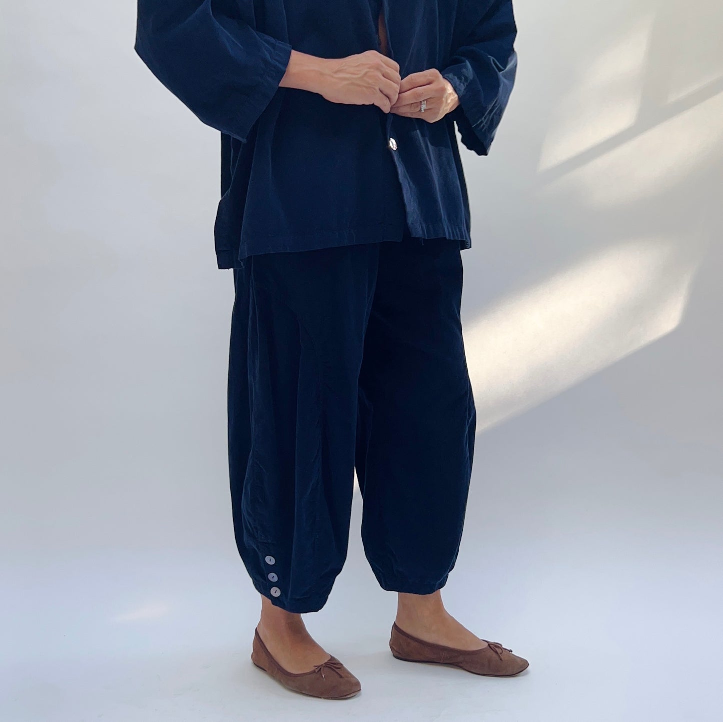 Corduroy Doreen Pant in Indigo