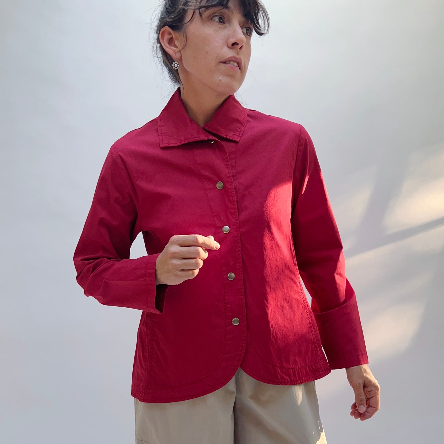 Eleven Stitch | Emma Jacket in Ruby