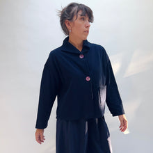 Load image into Gallery viewer, Eleven Stitch | Funnel Jacket in Indigo
