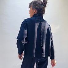 Load image into Gallery viewer, Eleven Stitch | Funnel Jacket in Indigo
