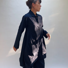 Load image into Gallery viewer, Eleven Stitch | Darted Coat in Indigo
