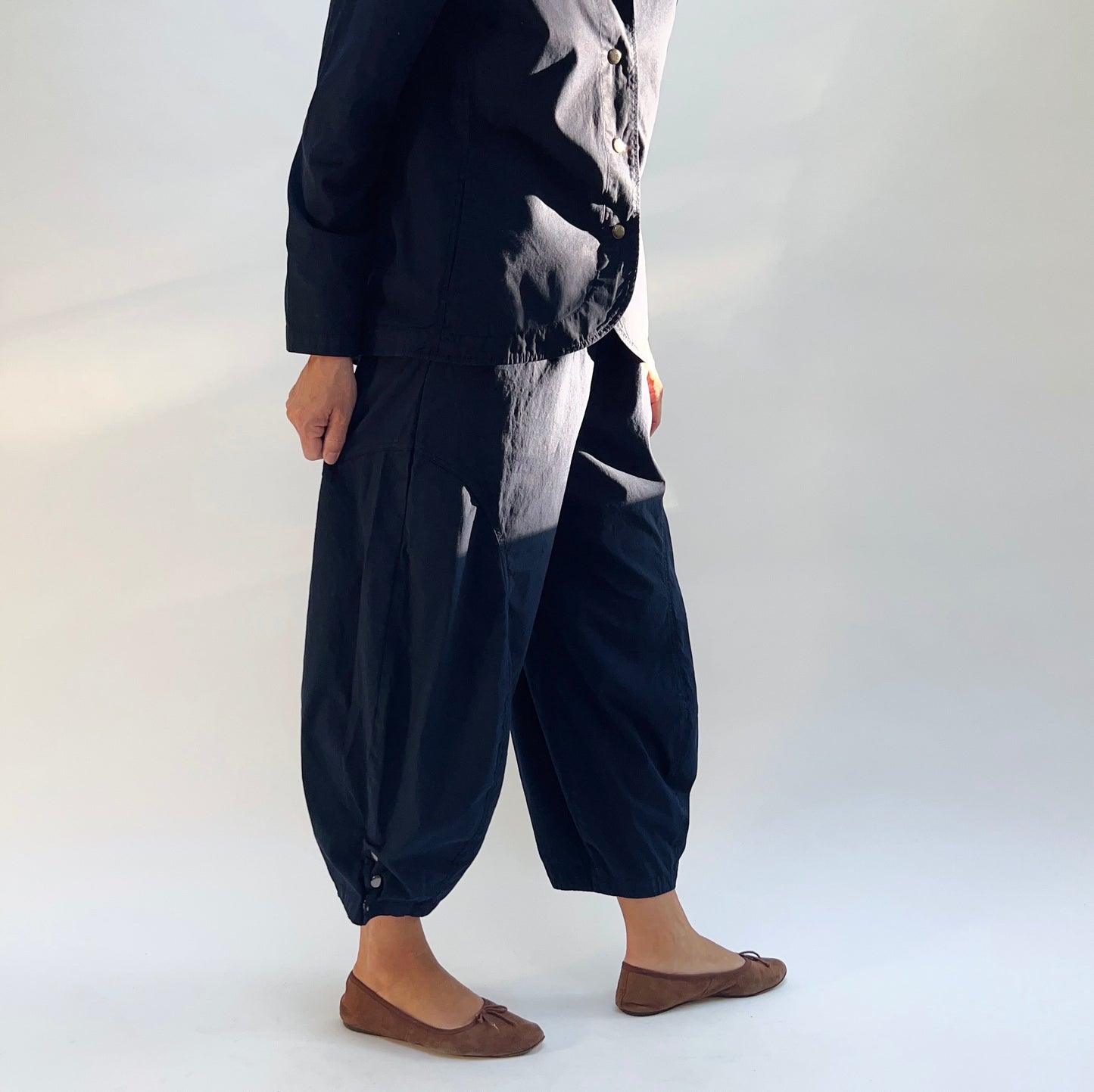 Eleven Stitch | Snap Doreen Pant in Indigo