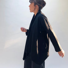 Load image into Gallery viewer, Eleven Stitch | Flare Coat in Black
