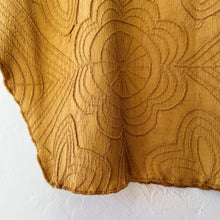 Load image into Gallery viewer, Vanite Couture | Dolman Short Sleeve Crinkle Top in Mustard
